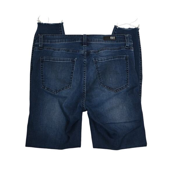 Kut from the Kloth Womens 6 Hi Waist Skinny Distressed Jean - Picture 5 of 10